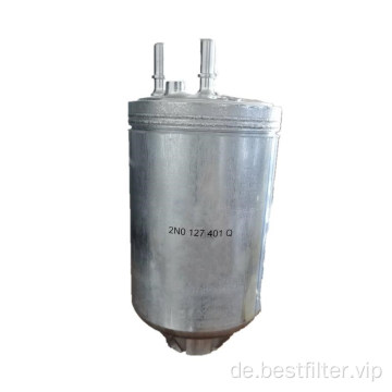 China Fabrik Großhandelspreis Auto Motor Kraftstofffilter 2N0127401Q